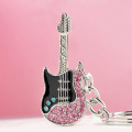 Presentes de moda Keychain / Instrumento Musical Keyring / Metal Guitar Keychain